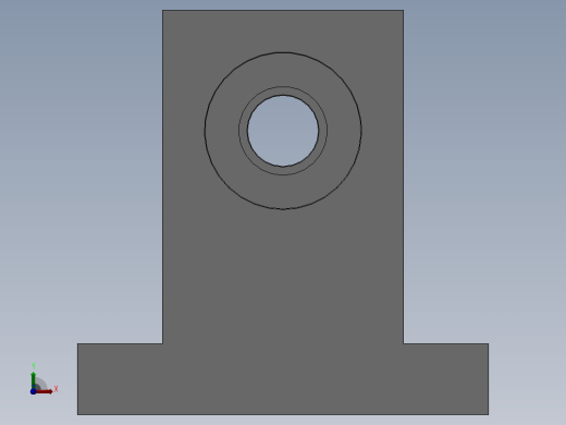 T型高度选择型轴承座组件_BTC-6000-2Z-40-A前视缩略图