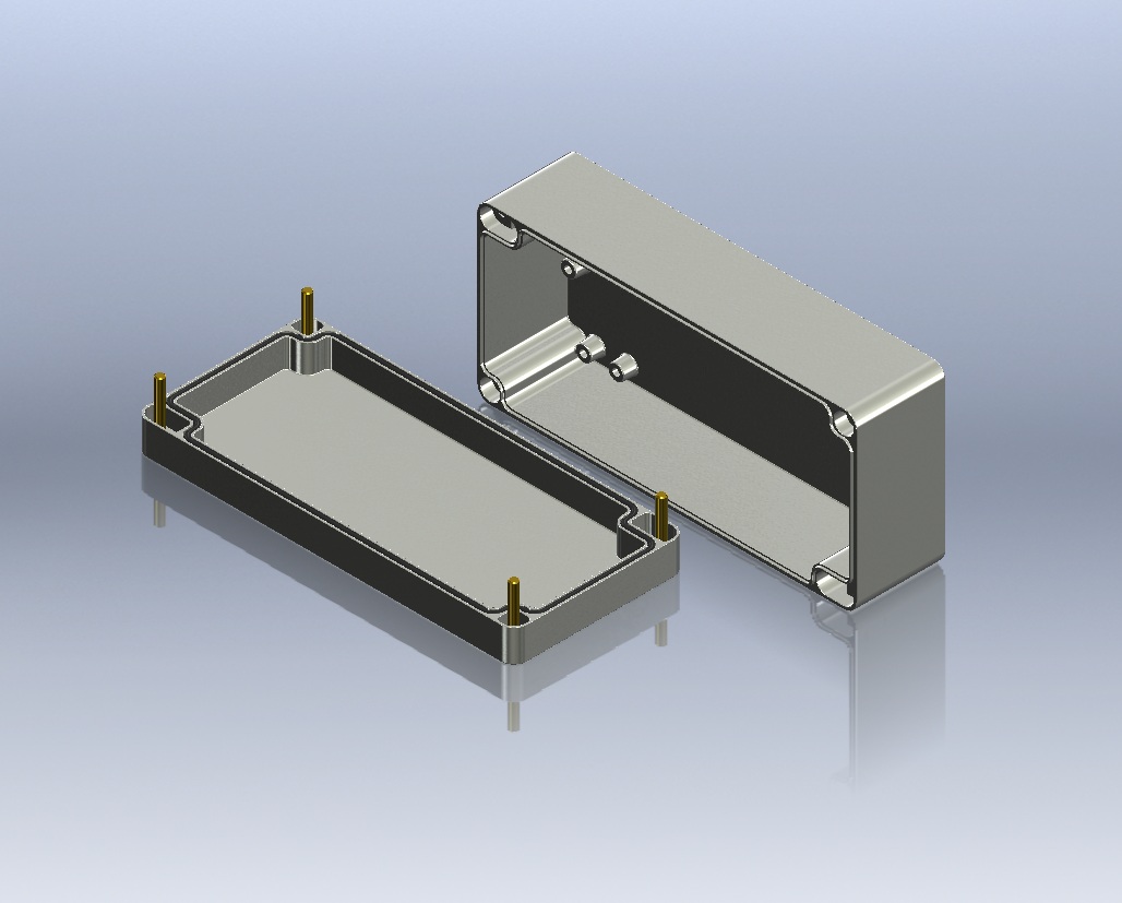 57 x 175 x 80压铸铝盒IP66 RS 507-056