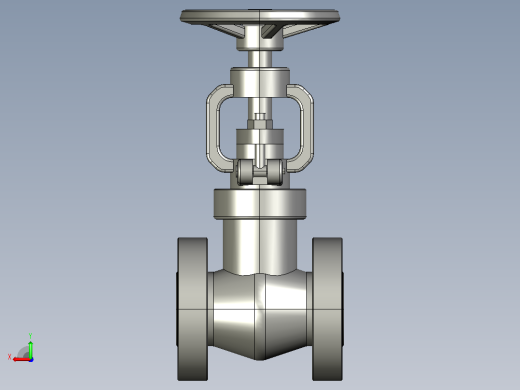 2500Lb-PN42.0 MPa[DN25]截止阀后视缩略图