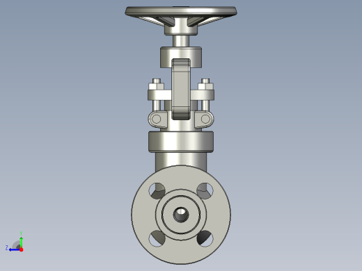 2500Lb-PN42.0 MPa[DN25]截止阀右视缩略图