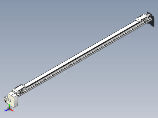 皮带直线轴双滑块型TPA-GCBS-50-P42-L625-RP-M10-N3主视缩略图