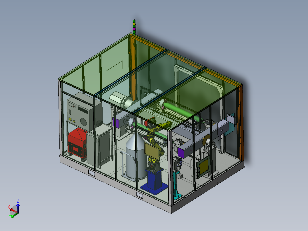 减震器机器人焊接工作站