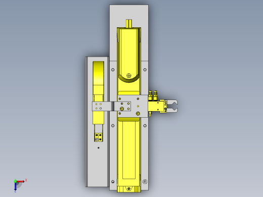 均分切断机构俯视缩略图