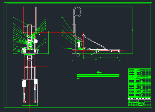 多方向运动机设备二维设计缩略图