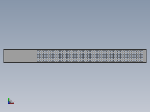 1U钣金机箱前视缩略图
