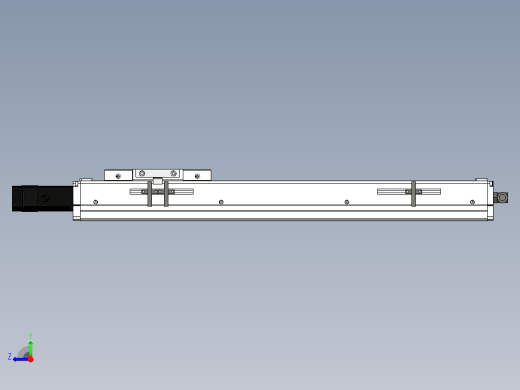 Toyo东佑达直线模组-ECH12-400-BC-100W右视缩略图