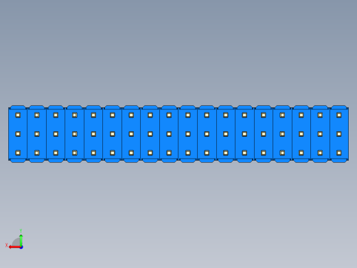 彩色公头100mil（2.54mm）系列-DS1021_blue_3x18p_100mil_Type5_rev1.0后视缩略图