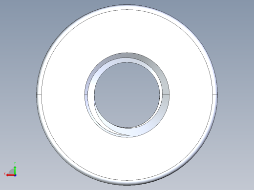 公制法兰螺母-FN M8x1.25.STEP后视缩略图