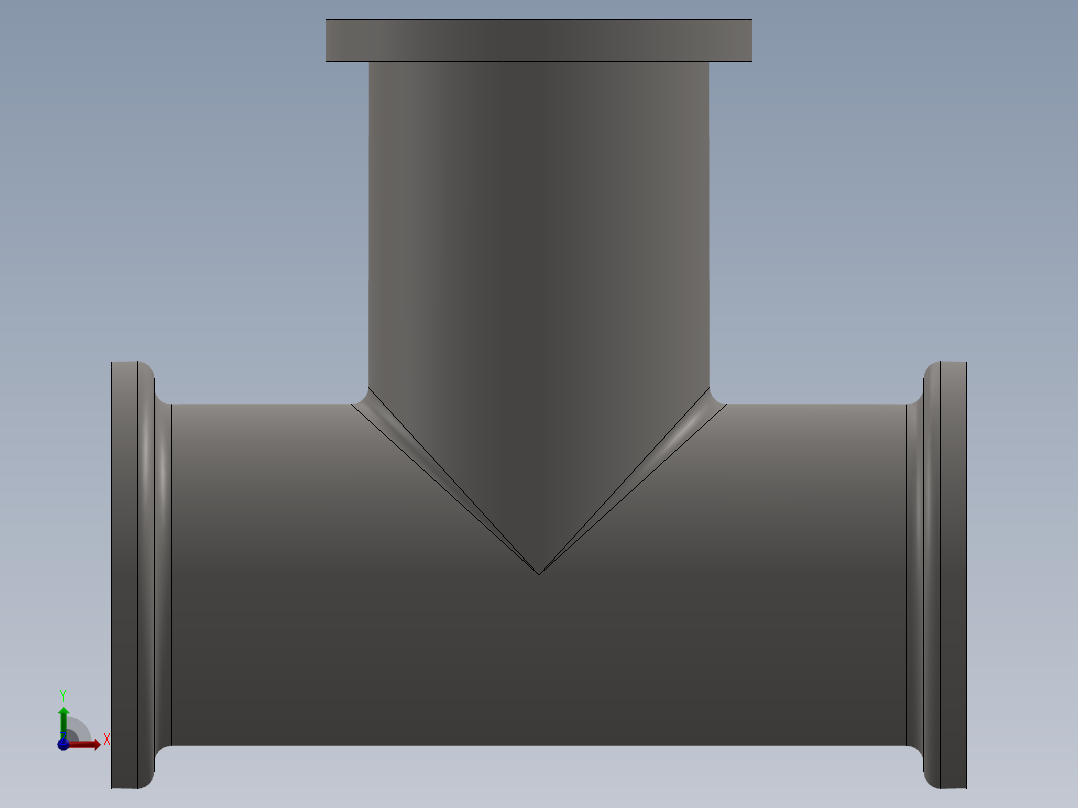 SW建模练习题-practice 81前视图