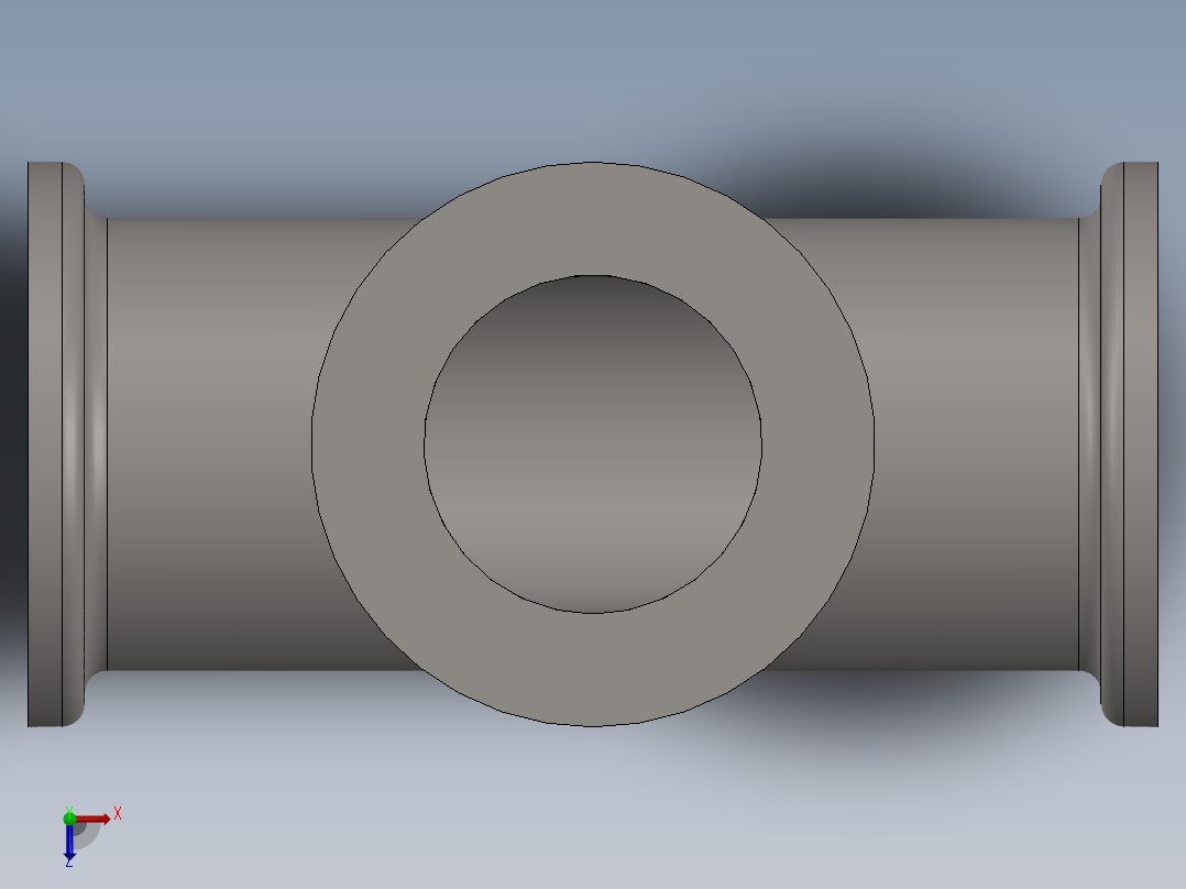 SW建模练习题-practice 81俯视图