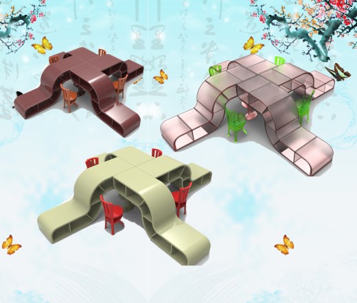 S型书桌——创意组合缩略图