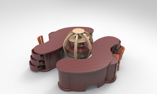 S型书桌——创意组合缩略图