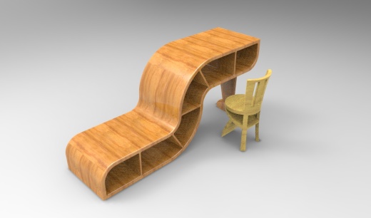 S型书桌——创意组合缩略图