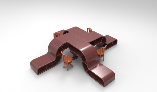 S型书桌——创意组合缩略图