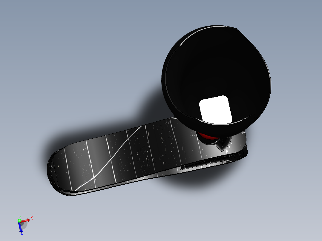 膝关节假体下面