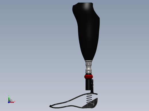 膝关节假体下面前视缩略图