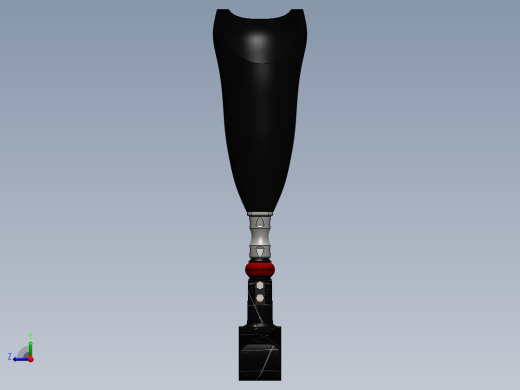 膝关节假体下面右视缩略图