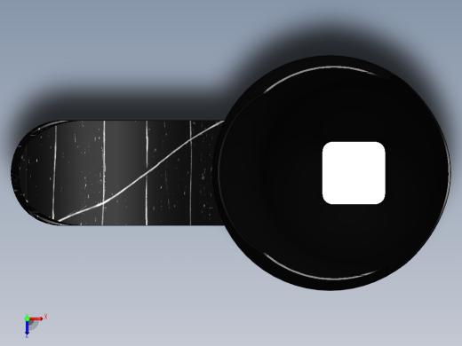 膝关节假体下面俯视缩略图