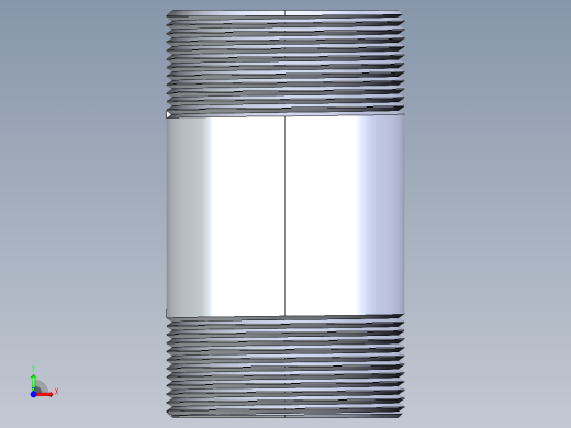 CPVC管件33-Sch80_Nipple_MPTxMPT_9861-343_3in x 6in前视缩略图