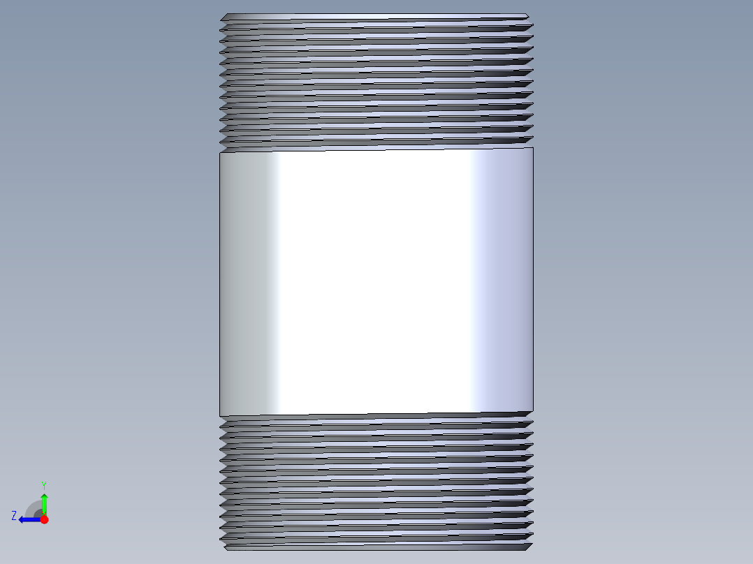 CPVC管件33-Sch80_Nipple_MPTxMPT_9861-343_3in x 6in右视图