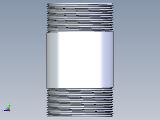 CPVC管件33-Sch80_Nipple_MPTxMPT_9861-343_3in x 6in右视缩略图