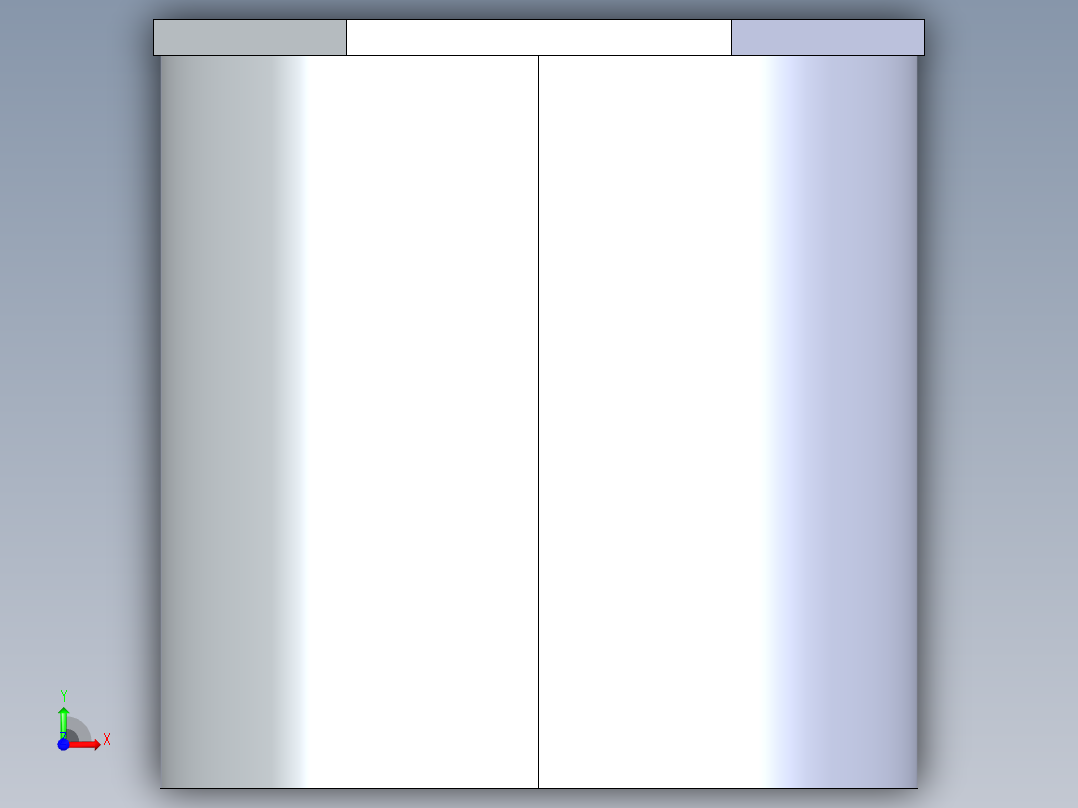 聚氯乙烯配件11A-Sch80_ReducerCoupling_SxS_829-337FB_3in x 1.5in前视图