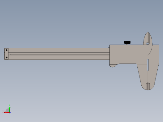 游标卡尺后视缩略图