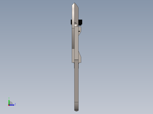 游标卡尺左视缩略图