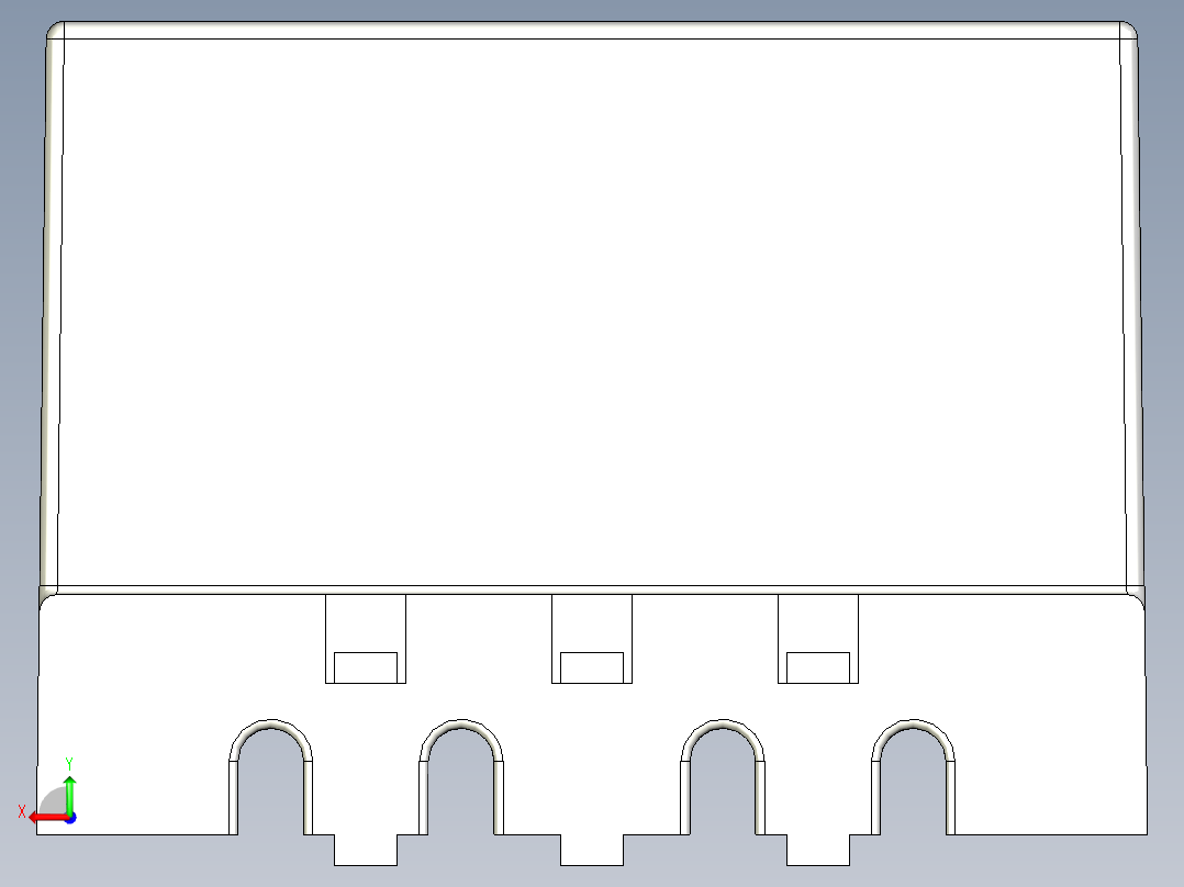 元器件3D封装N06111S149后视图