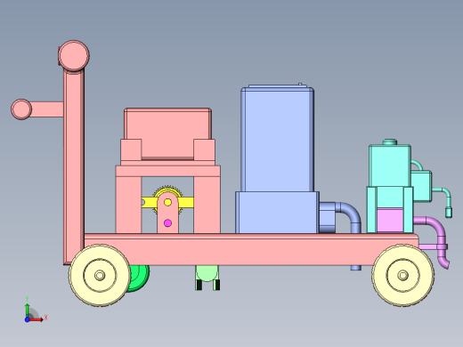 沥青道路维修装置前视缩略图