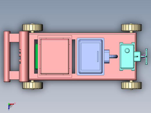 沥青道路维修装置俯视缩略图