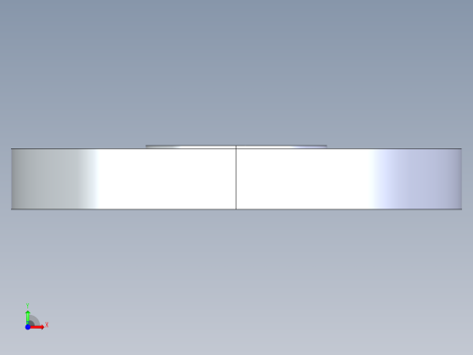 聚氯乙烯配件25-Sch80_Blind Flange_853-010_1in前视缩略图