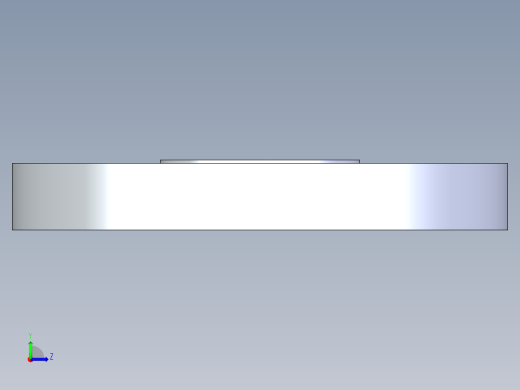 聚氯乙烯配件25-Sch80_Blind Flange_853-010_1in左视缩略图