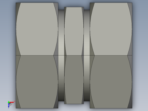 卡套式工业通用硬管接头EO Union G42LCF俯视缩略图