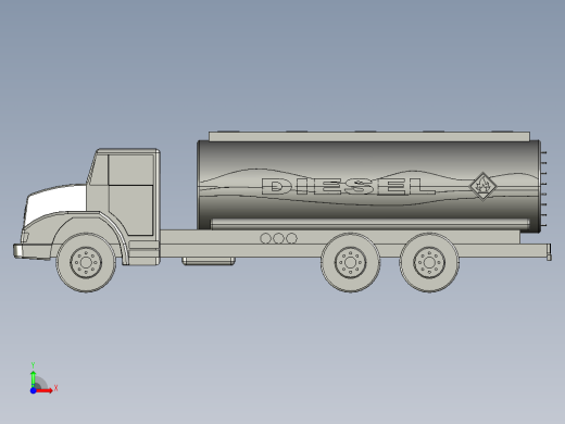 奔驰卡车前视缩略图