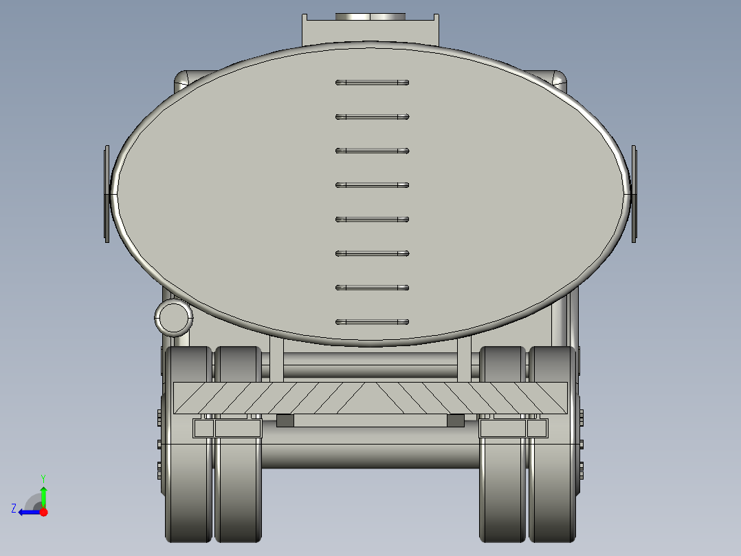 奔驰卡车右视图