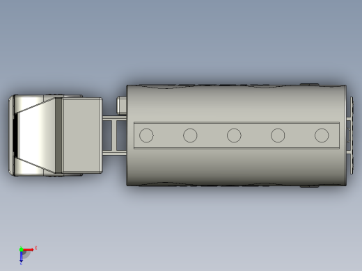 奔驰卡车俯视缩略图