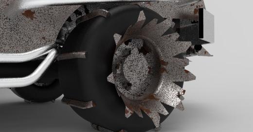 疯狂麦克斯越野车模型3D图纸 CATIA设计 附STP格式缩略图
