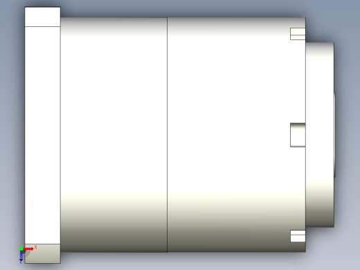 直齿孔PLE160-L1 35-114.3-200-M12.stp俯视缩略图