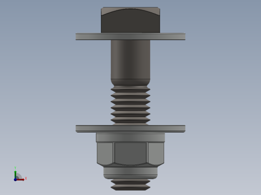 紧固件-0.5000 Square Head Bolt