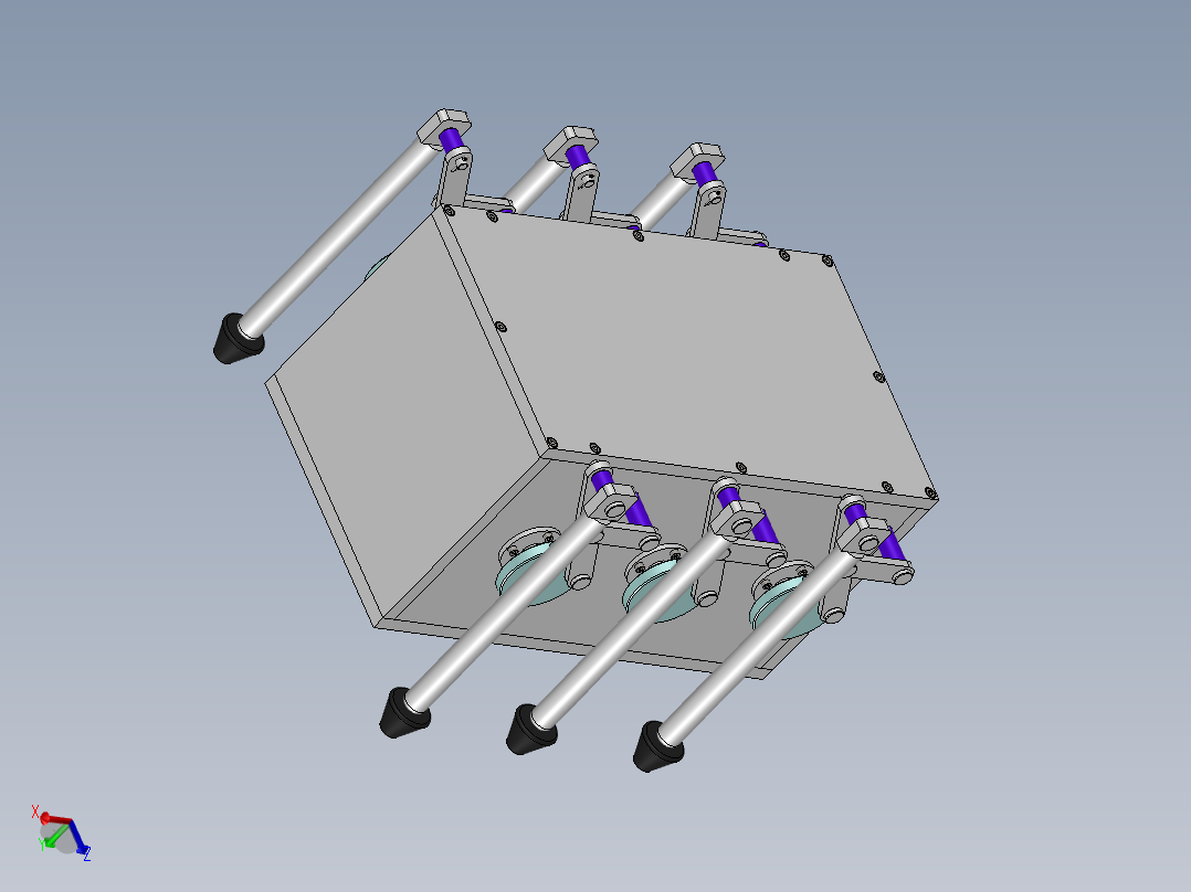 步行四边形机器人
