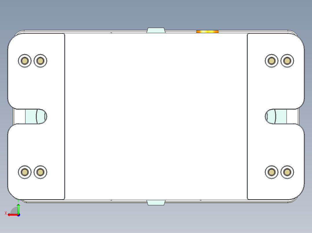 X1-笔记本CNC工装夹具三维模型CNC9-1203后视图