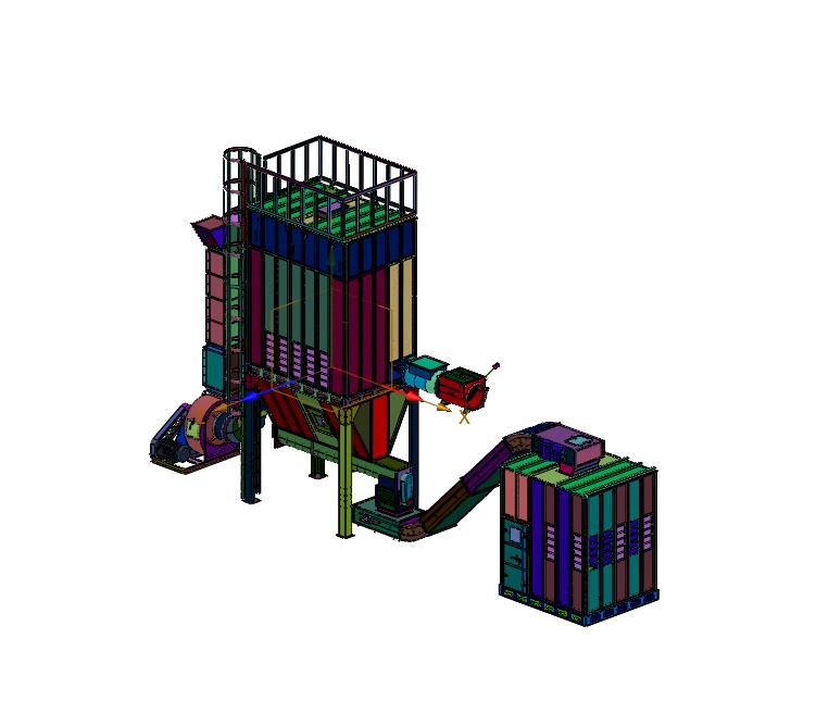 刮板输送槽防爆中央除尘系统