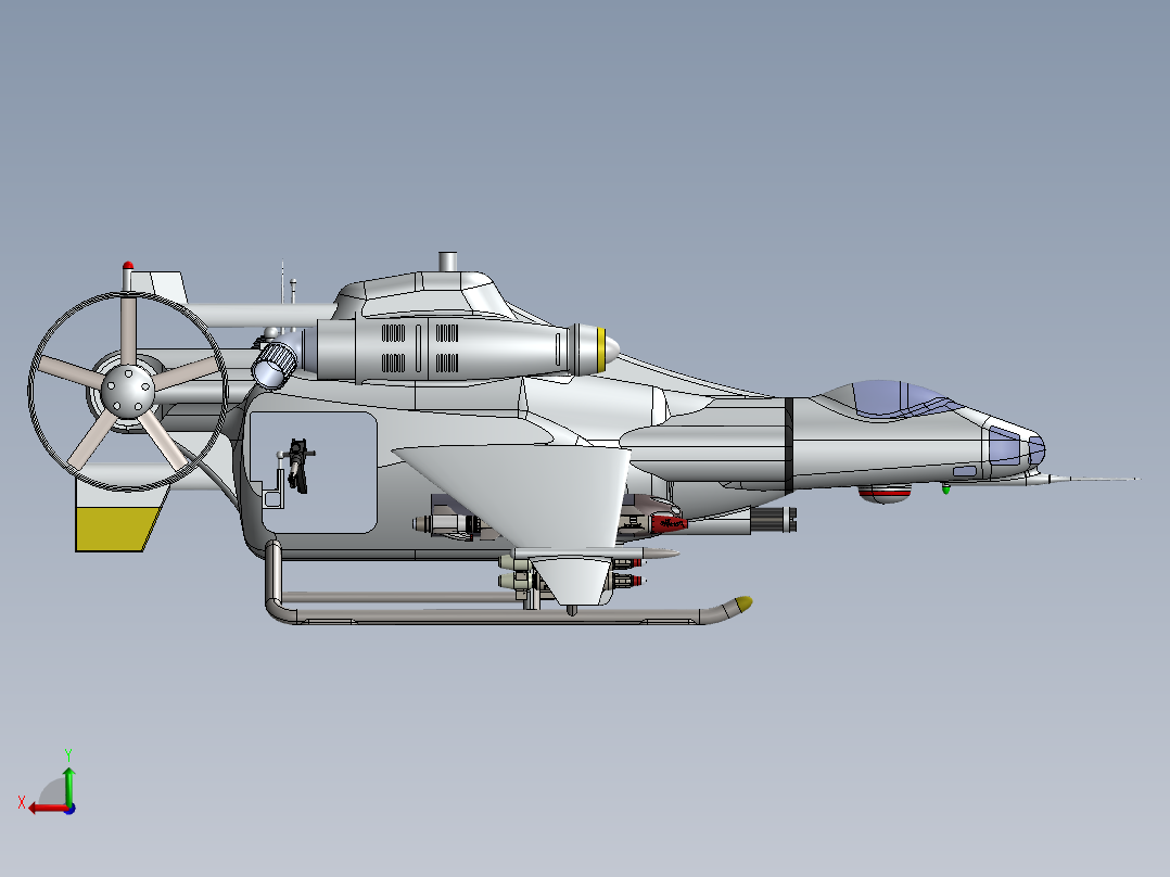宇宙飞船(79)后视图