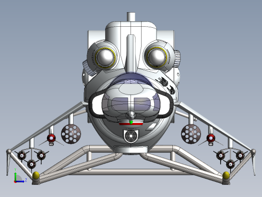 宇宙飞船(79)左视缩略图