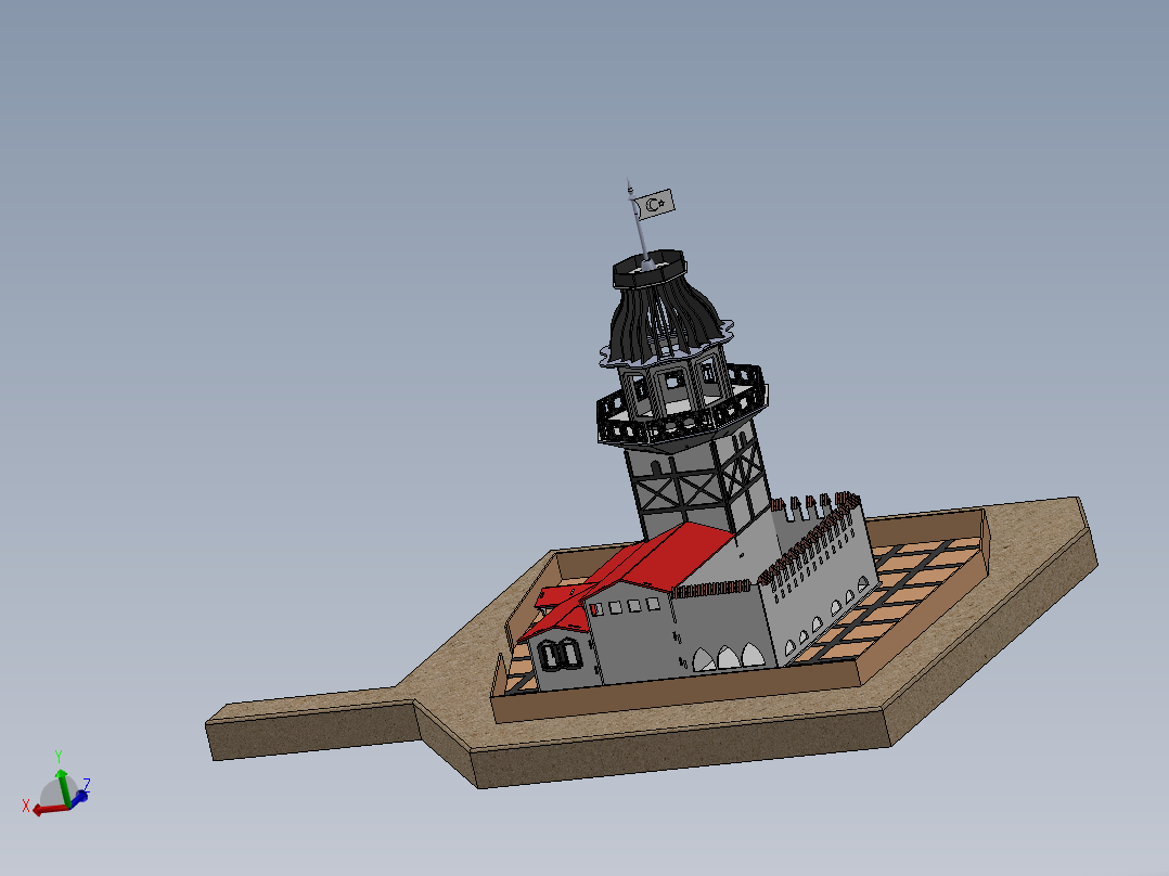 房子、建筑(143)主视图