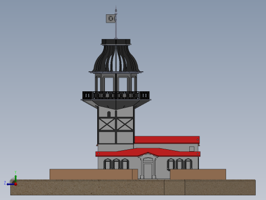 房子、建筑(143)右视缩略图