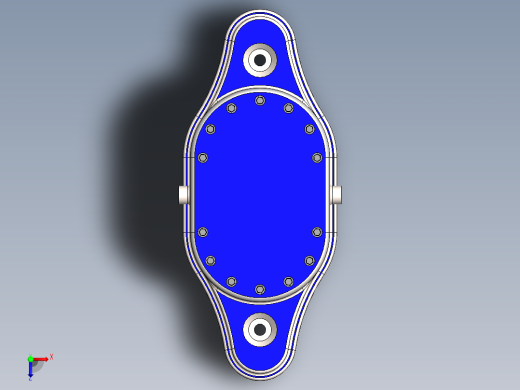 齿轮泵俯视缩略图