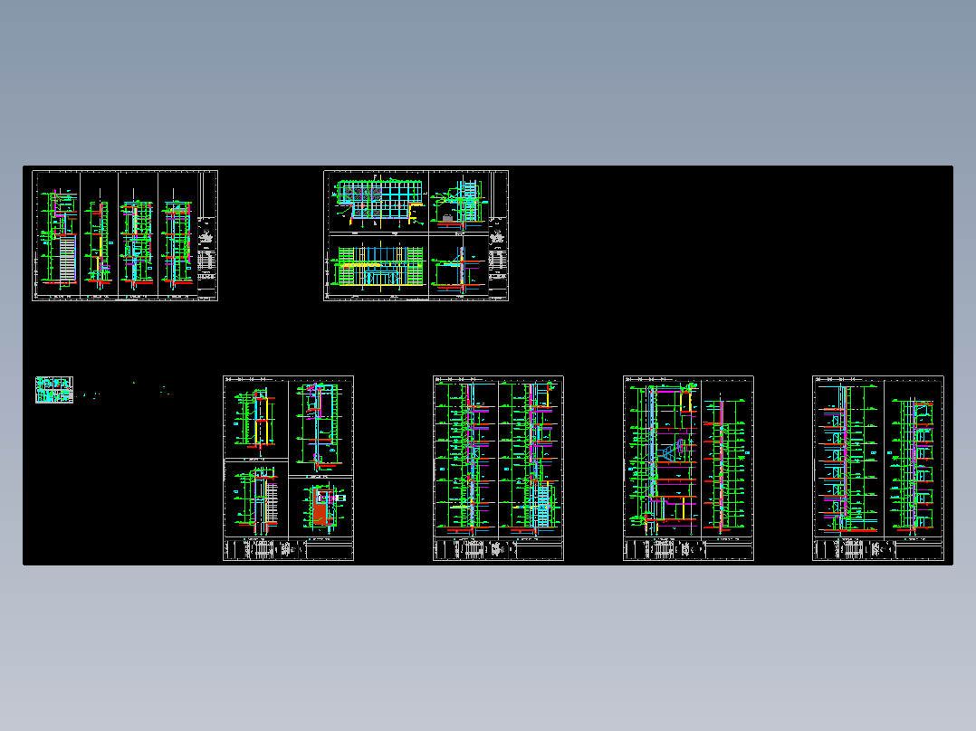 802,901~906外墙详图与构造详图