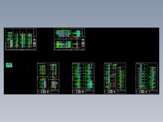 802,901~906外墙详图与构造详图